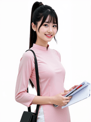 Con gái, cô gái, học sinh, sinh viên, nhân viên, girl, student, Việt Nam 18