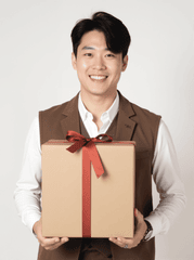 Con trai, đàn ông, nam, boy, hộp quà, nhân viên, sinh viên, quảng cáo, Việt Nam