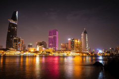 Bitexco, Sài Gòn, Hồ Chí Minh, Việt Nam, Viet Nam, bờ sông -  nguyenkhacqui