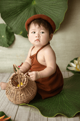 Em bé, bé gái, con nít, trẻ em, áo yếm, trang phục - bongbabyhousevn
