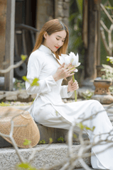 Áo dài, trang phục truyền thống, cô gái, con gái, phụ nữ, nữ, Việt Nam, Viet Nam - CaiHuuThanh