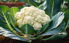 Súp lơ, bông cải, bông cải trắng, rau củ, cauliflower - JulySTR
