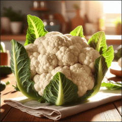 Súp lơ, bông cải, bông cải trắng, rau củ, cauliflower - KARLEINS