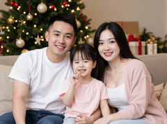Gia đình, family, giáng sinh, christmas, Việt Nam 2