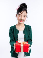 Con gái, girl, học sinh, sinh viên, student, giáng sinh, christmas, Việt Nam 17