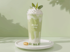 Đá xay, nước uống, drink, kem, ice cream, matcha 2