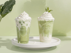 Đá xay, nước uống, drink, kem, ice cream, matcha
