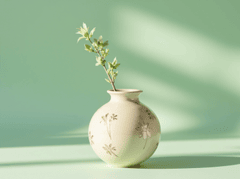 Bình hoa, bình gốm sứ, gốm sứ, hoa, flower 6