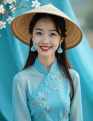 Con gái, cô gái, nữ, áo dài, trang phục truyền thống, Việt Nam