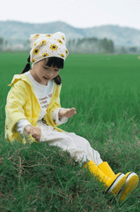 Em bé, trẻ em, con gái, girl, đồng ruộng, nông dân -  Jupilu 8