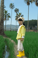 Em bé, trẻ em, con gái, girl, đồng ruộng, nông dân -  Jupilu 2