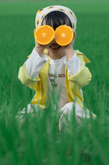 Em bé, trẻ em, con gái, girl, đồng ruộng, nông dân -  Jupilu 3