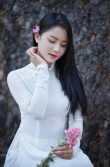 Việt Nam, áo dài, cô gái, con gái, girl - TieuBaoTruong