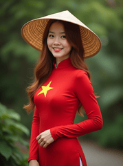 Cô gái, con gái, girl, Việt Nam, áo dài, truyền thống, lá cờ Việt Nam 11