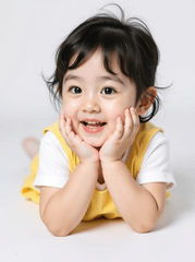 Em bé, trẻ em, con gái, girl, đang nằm, nằm, vui vẻ 1