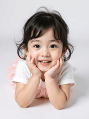 Em bé, trẻ em, con gái, girl, đang nằm, nằm, vui vẻ 11
