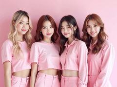 Con gái, cô gái, nữ, nhóm, tập thể, team, group, quảng cáo, model, người mẫu 20