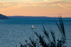 Hoàng hôn, sunset, chiều, biển, sea, hình nền, nền, background - debannja