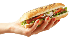 Bánh mì, bánh mì thịt, bánh mì Việt Nam, bàn tay, hand, ẩm thực, thực phẩm, food, F&B 2