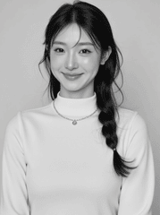 Con gái, cô gái, girl, nhân viên, worker, black and white, B&W 4