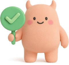 Quái vật, monster, cute, dễ thương, 3D, mascot 1