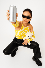 Con gái, girl, người mẫu, model, quảng cáo, advertise, nước uống, water, drink 5