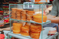 Bánh dừa, bánh khoai lang, khoai lang nướng, món ăn Việt Nam, Việt Nam, ẩm thực, food - Khanh Nguyen