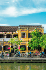 Xích lô, cyclo, Vietnam, Hội An, Việt Nam, người lái xích lô, cyclo driver - Mare Collantes