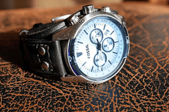 Đồng hồ cơ, kim loại, phụ kiện thời gian,mechanical watch, time accessory - lutz6078 1