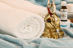 Spa, thư giãn, relaxation, khăn tắm, towel, tinh dầu, essential oil, chăm sóc, care- stevepb