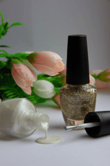 Sơn móng, nail polish, kim tuyến chai thủy tinh, glass bottle, thẫm mỹ - Tanatos330 2
