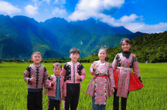 Người miền núi, dân tộc, trẻ em dân tộc, trẻ em miền cao, trang phục truyền thống, Việt Nam, ethnic children - Mr Hà 1
