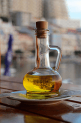 Dầu ô liu, olive oil, chai thủy tinh, glass bottle, nguyên liệu, ingredient, bếp, kitchen - Peggy_Marco 1