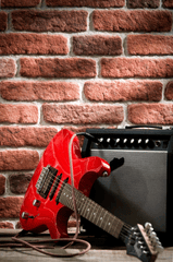 Guitar điện, guitar, đàn guitar, đàn ghi ta, nhạc cụ, instrument, âm nhạc, music, giải trí, entertainment - PagArt_