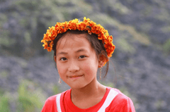 Thiếu nhi, children, trang phục dân tộc, ethnic costume, nụ cười, smile, chân dung portrait -  ToanNguyen 2