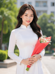Áo dài, Học sinh, student, sinh viên, Việt Nam, con gái, cô gái, girl 4