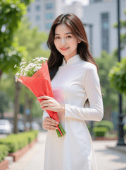 Áo dài, Học sinh, student, sinh viên, Việt Nam, con gái, cô gái, girl 7