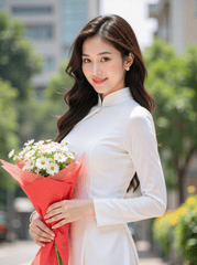 Áo dài, Học sinh, student, sinh viên, Việt Nam, con gái, cô gái, girl 13