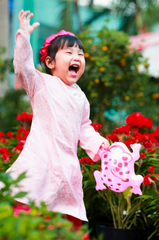 Áo dài, con gái, trẻ em, em bé, kid, baby, model, người mẫu, Việt Nam, cô gái, girl - Long Hoang