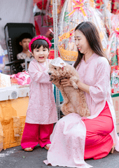 Áo dài, con gái, trẻ em, em bé, kid, baby, model, người mẫu, Việt Nam, cô gái, girl - Long Hoang 11