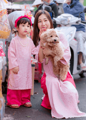 Áo dài, con gái, trẻ em, em bé, kid, baby, model, người mẫu, Việt Nam, cô gái, girl - Long Hoang 13