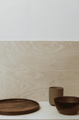 Dĩa gỗ, wooden plate, ly, container, bát gỗ, wooden bowl, kitchen, dụng cụ bếp - Cup of Couple
