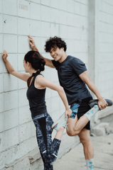 Thể dục, giãn cơ, stretching, gworkout, tập luyện, warmup, khởi động, exercise, bài tập, couple, cặp đôi, fitness, sức khỏe -  Ketut Subiyanto 10