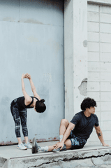 Thể dục, giãn cơ, stretching, gworkout, tập luyện, warmup, khởi động, exercise, bài tập, couple, cặp đôi, fitness, sức khỏe -  Ketut Subiyanto 15