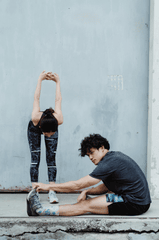 Thể dục, giãn cơ, stretching, gworkout, tập luyện, warmup, khởi động, exercise, bài tập, couple, cặp đôi, fitness, sức khỏe -  Ketut Subiyanto 14