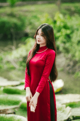 Áo dài, con gái, sinh viên, student, truyền thống, Việt Nam, cô gái, girl - Sơn Ngọc 45