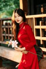 Áo dài, con gái, sinh viên, student, truyền thống, Việt Nam, cô gái, girl - Sơn Ngọc 48