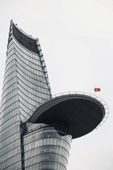 Bitexco, tòa nhà, building, quốc kỳ, Việt Nam - Tuan Vy