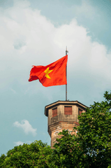 Cột cờ, flag tower, hà nội, hanoi, quốc kỳ, vietnam flag, di tích, heritage, kiến trúc cổ, ancient architecture-  Tú Chu