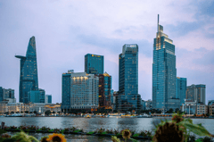Hồ Chí Minh, thành phố, city, cảnh, kiến trúc, tòa nhà, cao tầng, landscape, architecture, building, high rise -phamthe113